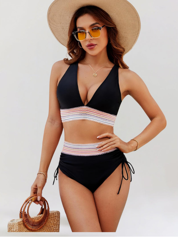 Jessy – High-Waisted Bikini Set with Tummy Control