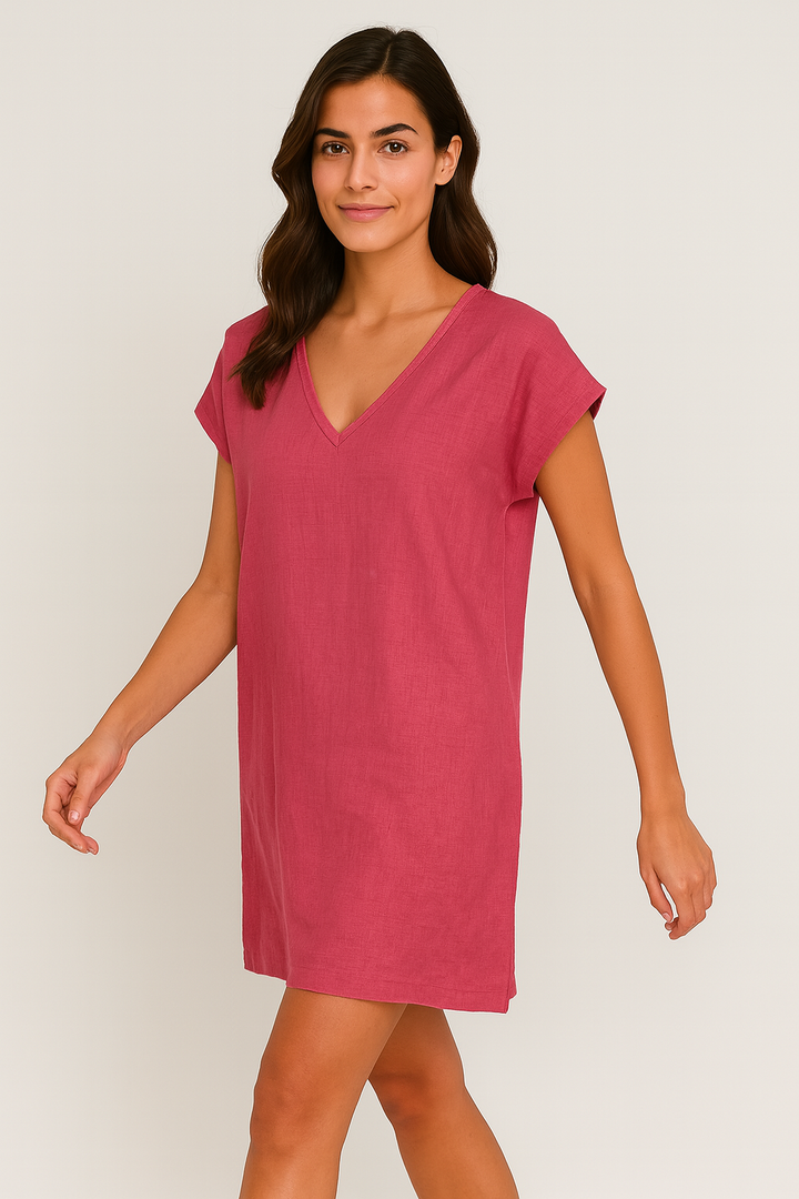 Maris | V-Neck Tunic Dress