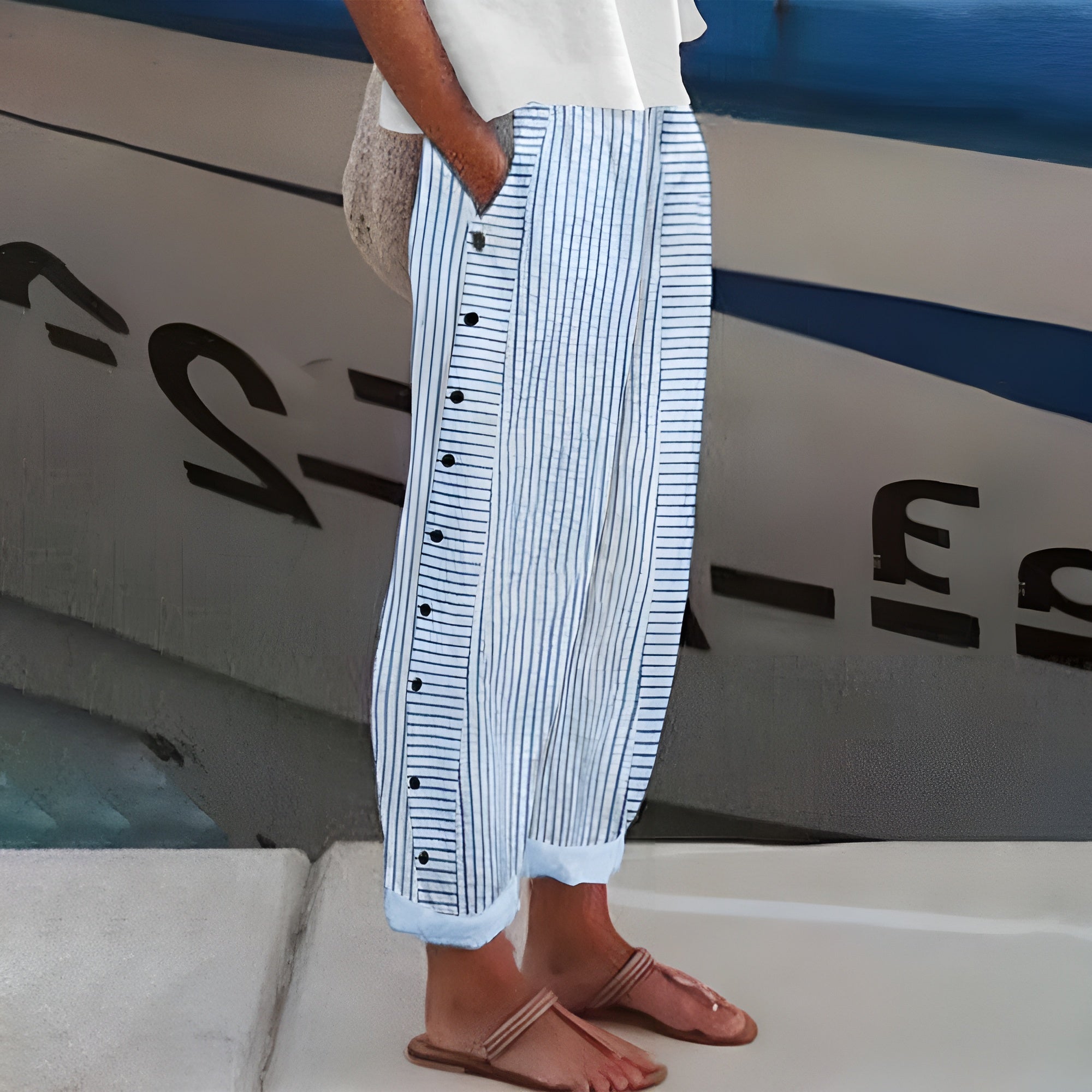 Jenny™ | Linen Trousers