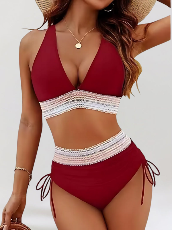 Jessy – High-Waisted Bikini Set with Tummy Control