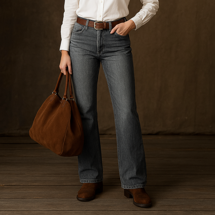 Chaya | Retro Wide-Leg Jeans