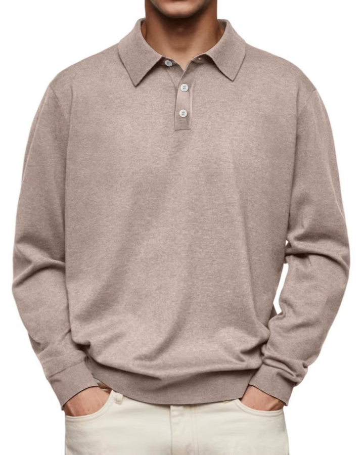 Adrian | Long Sleeve Polo