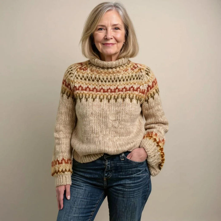 Lyla | Vintage Handcrafted Icelandic Jumper