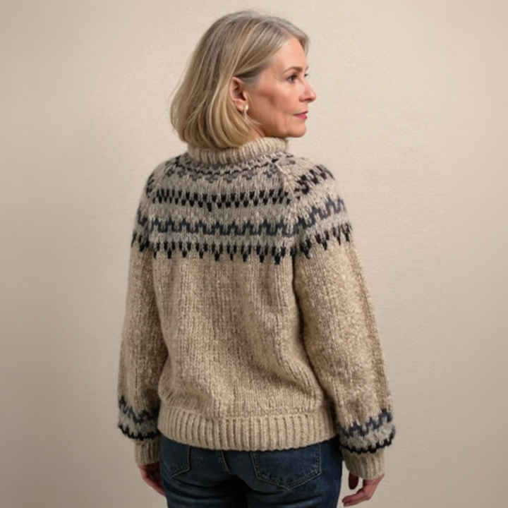 Lyla | Vintage Handcrafted Icelandic Jumper