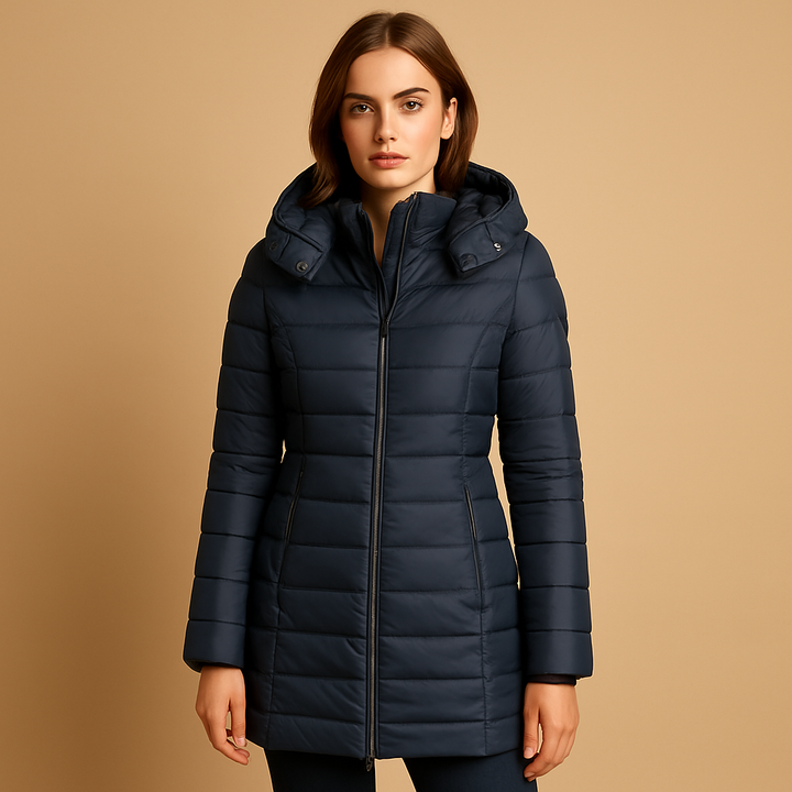 Olive | Lightweight Puffer Down Jacket