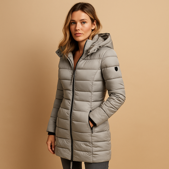 Olive | Lightweight Puffer Down Jacket