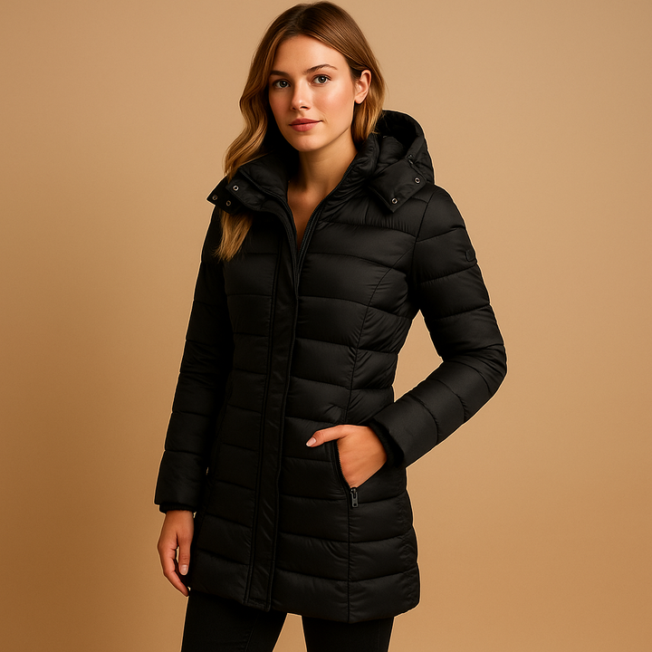 Olive | Lightweight Puffer Down Jacket